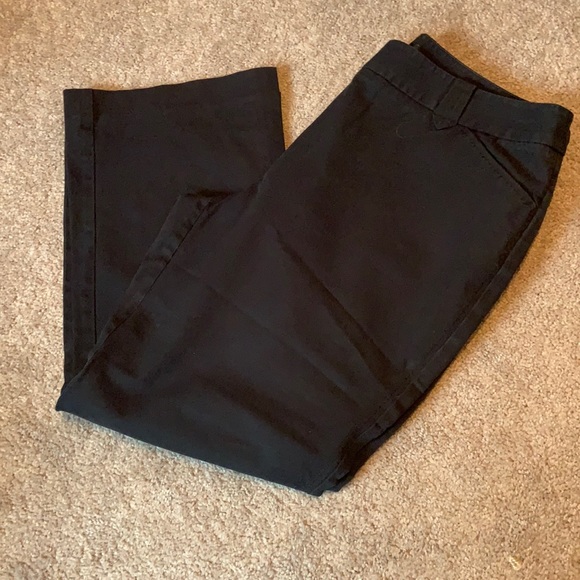 INC Stretch Women's Black Wide Leg Capri Pants - Picture 1 of 3